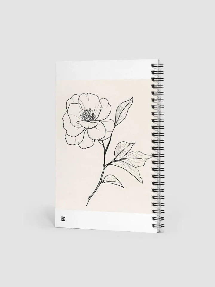 Camellia Spiral Notebook product image (2)