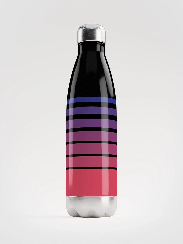 Dual Process Theory - YT Icon Background - Stainless Steel Water Bottle product image (1)