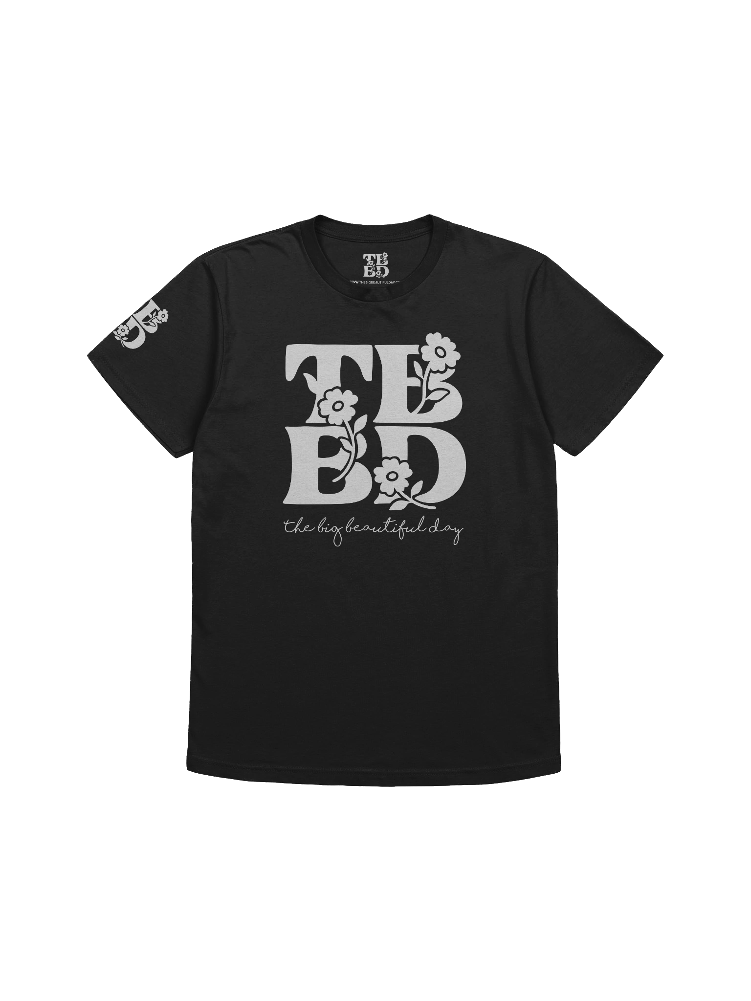 The Big Beautiful Day Floral Tee | Brand Next Level product image (3)