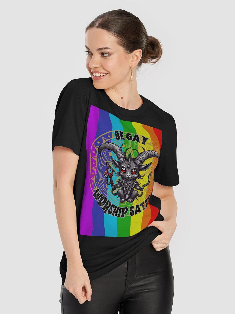 Be Gay Worship Satan Tee product image (8)