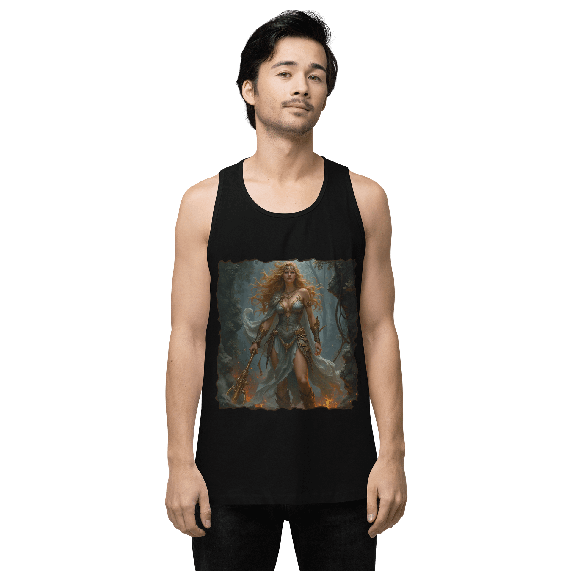 Men's Warrior Goddess Tank Top product image (1)