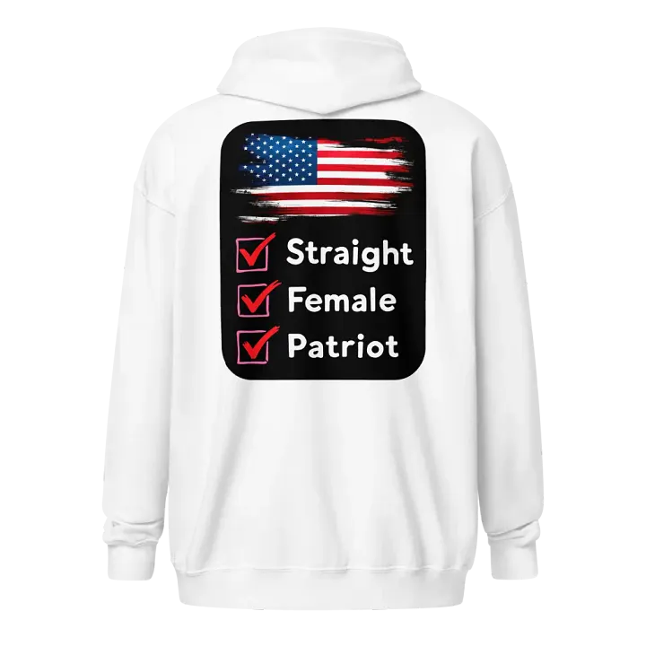 Zip Hoodie: Female Checklist product image (1)