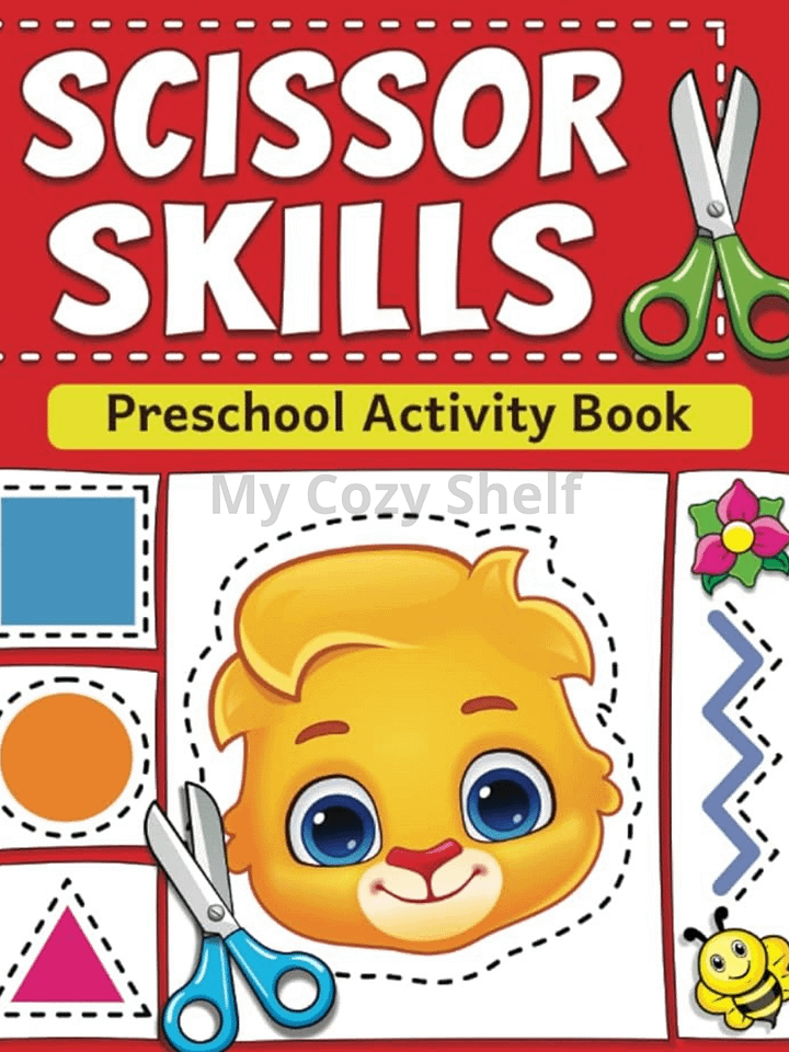 Scissor Skills Activity Book for Kids: Lines & Animals (PDF Printable) product image (1)