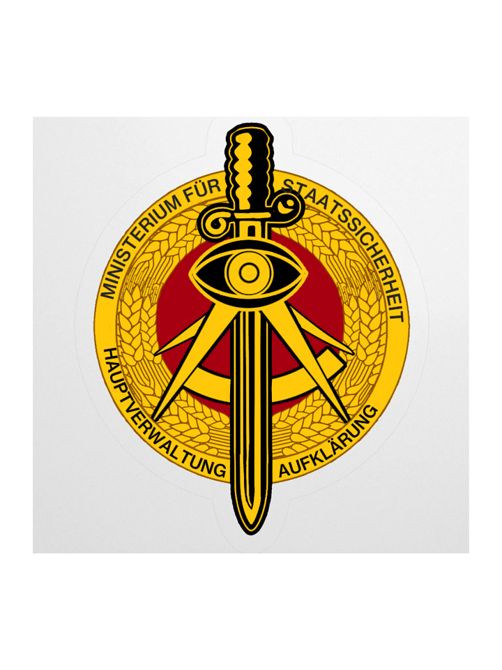 STASI Mfs HVA Emblem Sticker product image (1)