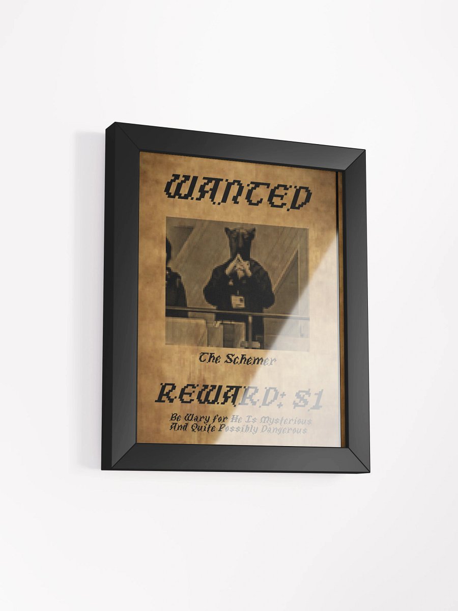 Wanted Poster (The Schemer) product image (10)