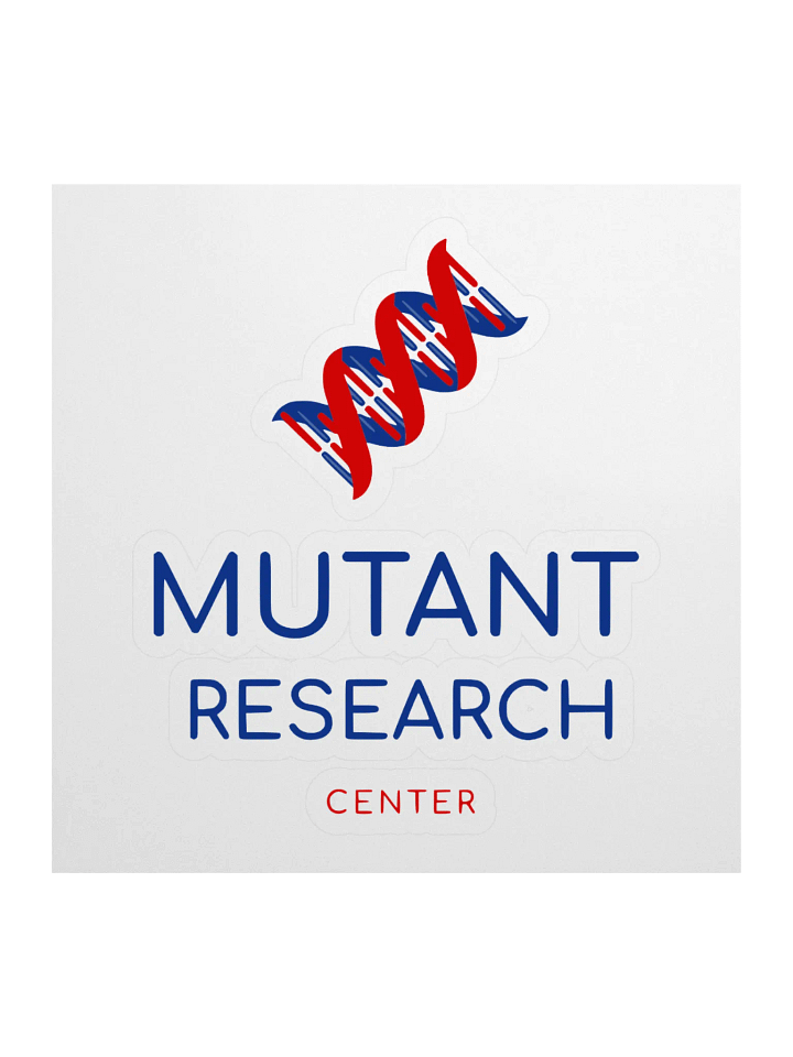 Mutant Research Center Kiss Cut Stickers product image (1)