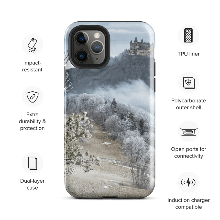 Castle in the Mountains and Sky Phone Case – Majestic Protection for Your Precious Device product image (28)
