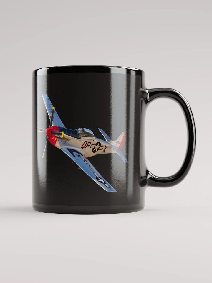 Mustang Sally Black Coffee Mug, Perfect Pilot Gift product image (1)