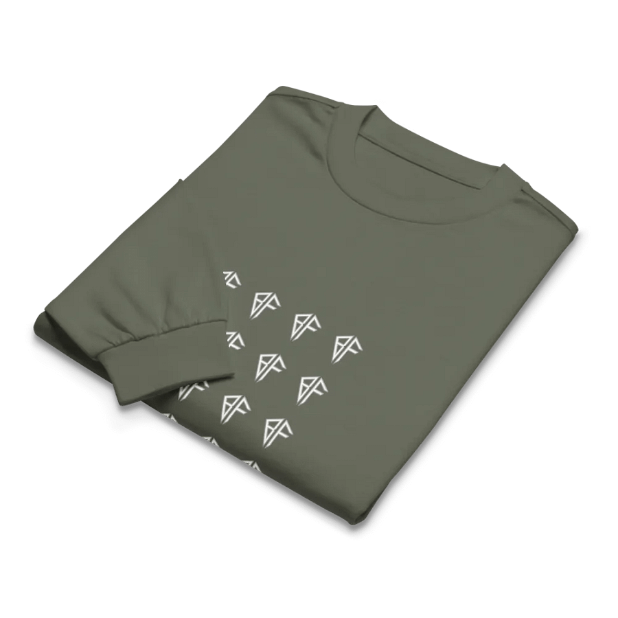 Green/White Logo Crewneck product image (7)