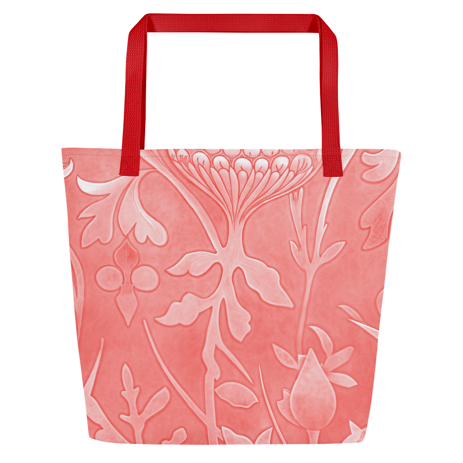 Elegant Floral Harmony Tote Bag product image (4)