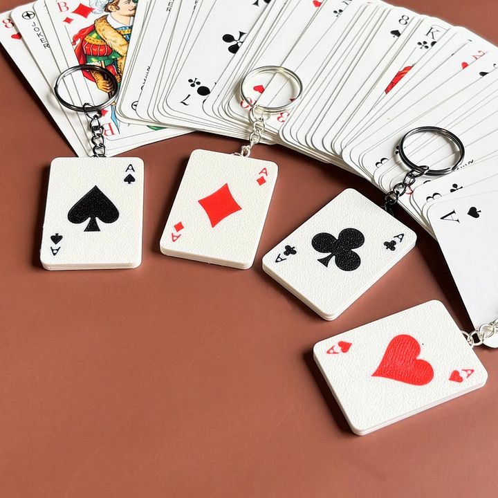 Poker Cards Keychains Set product image (1)