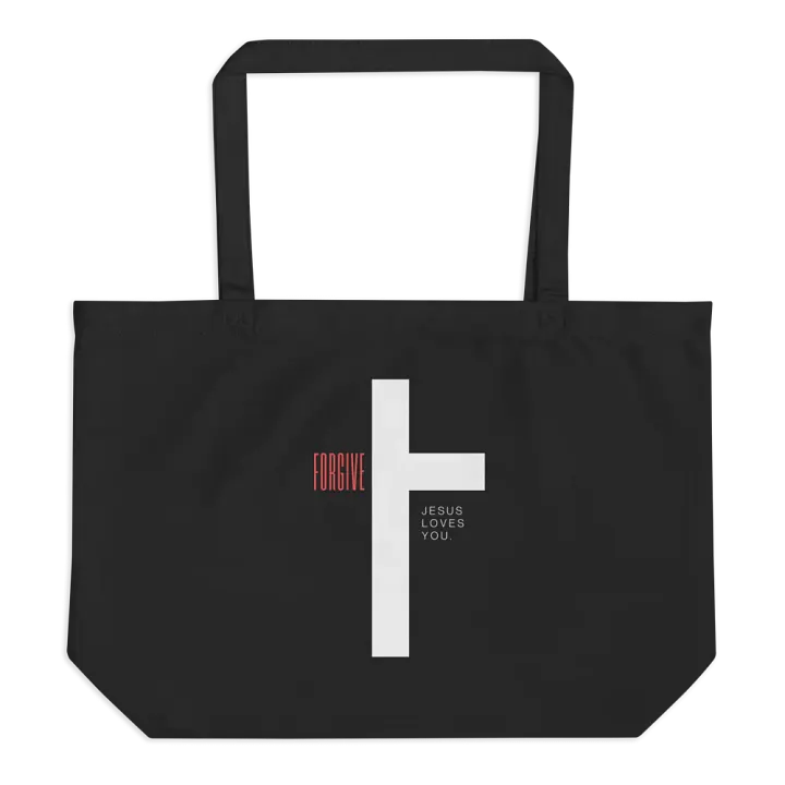 Forgive - Jesus Loves you - Eco-Friendly Tote Bag product image (1)