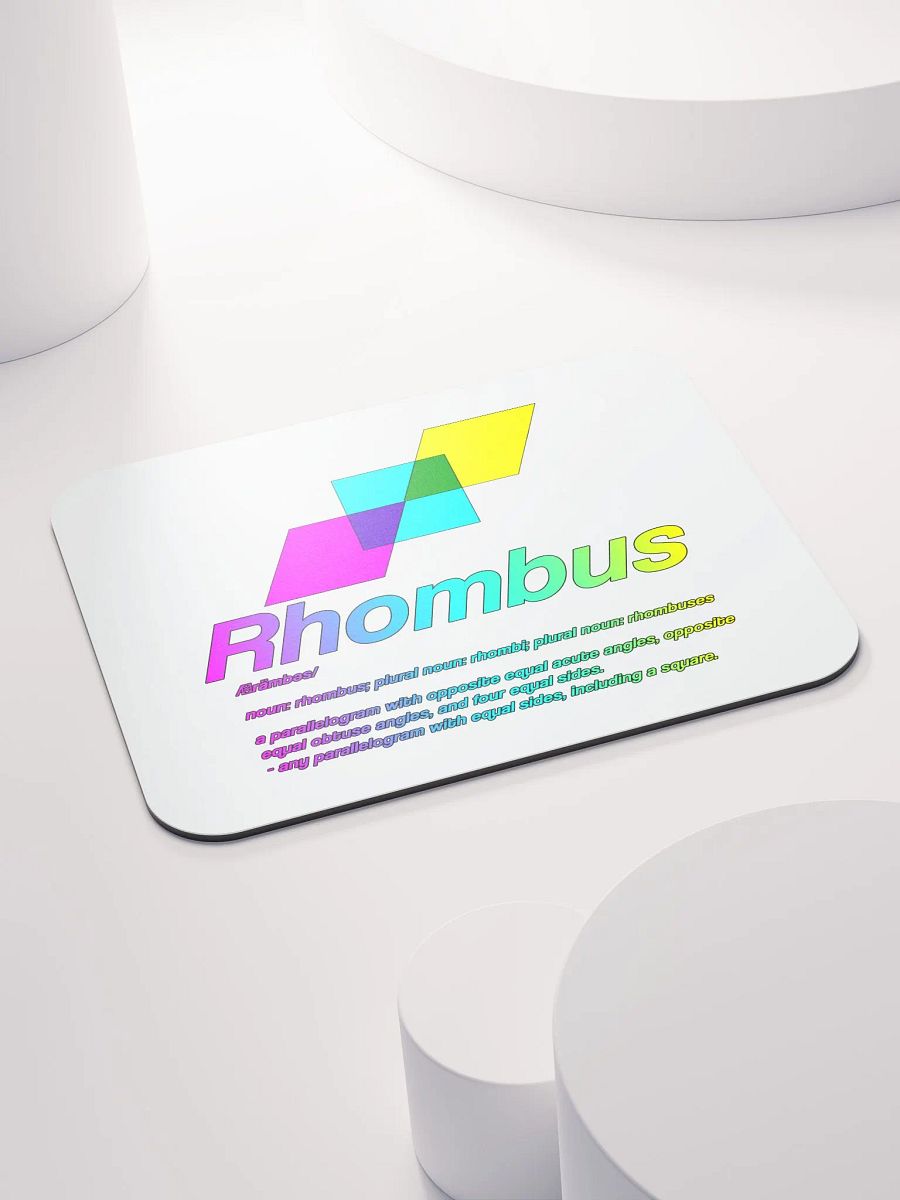 Rhombus Mouse Pad product image (4)