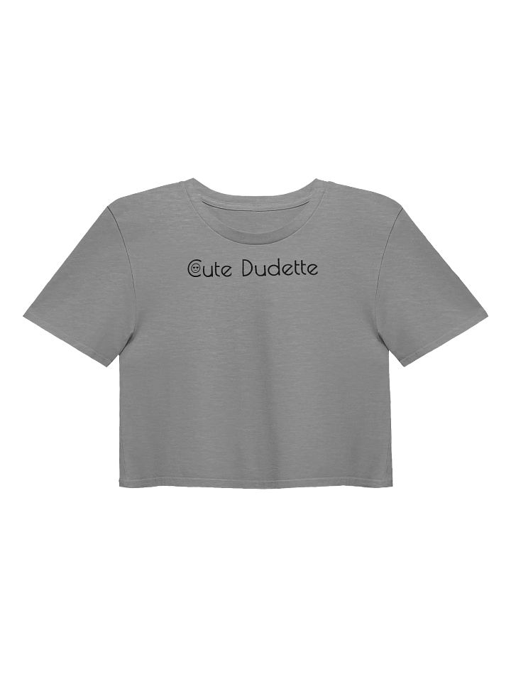Cute Dudette Women's Crop Top product image (2)