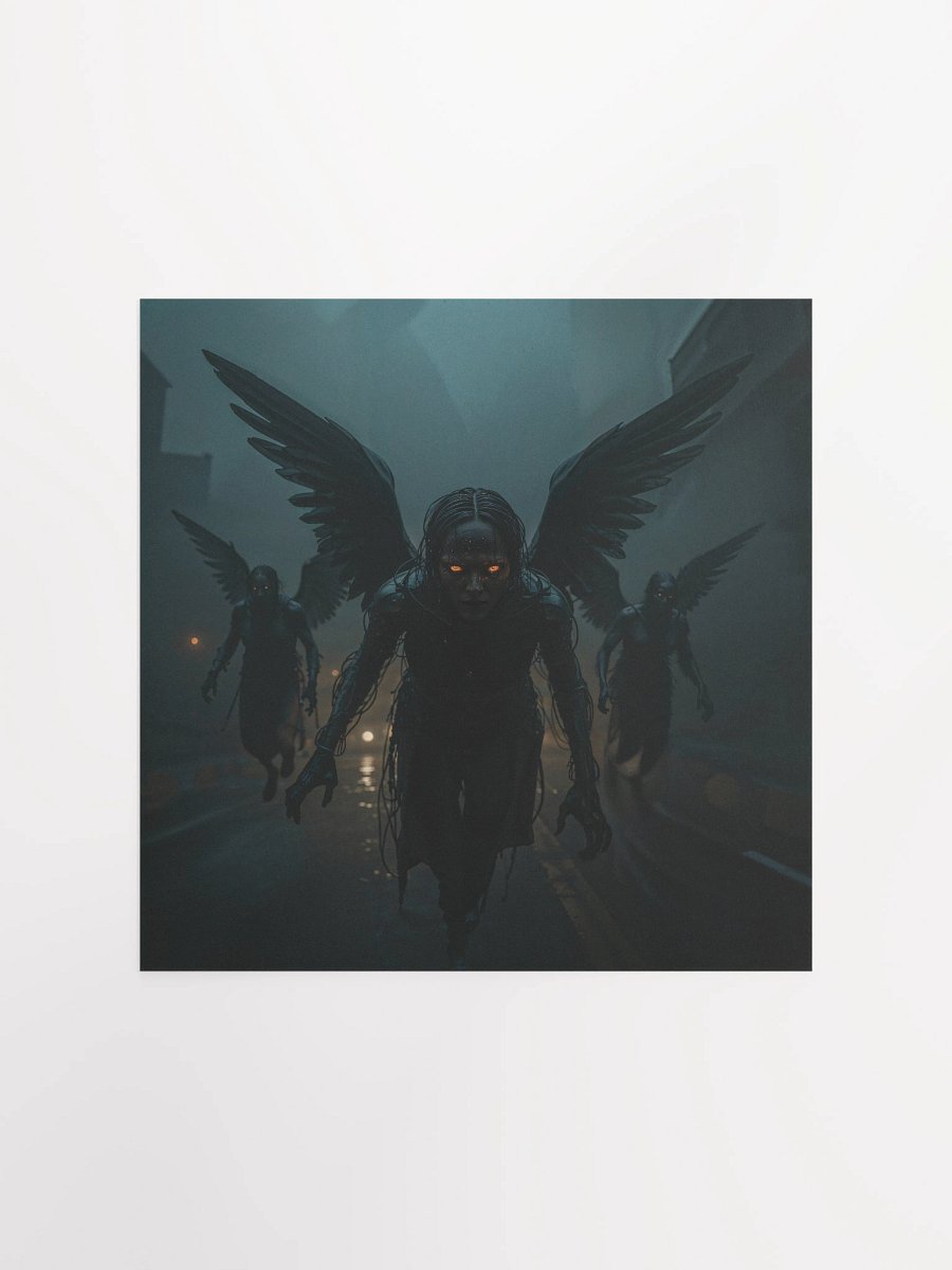 Descent of the Burning Seraphs Matte Poster product image (1)