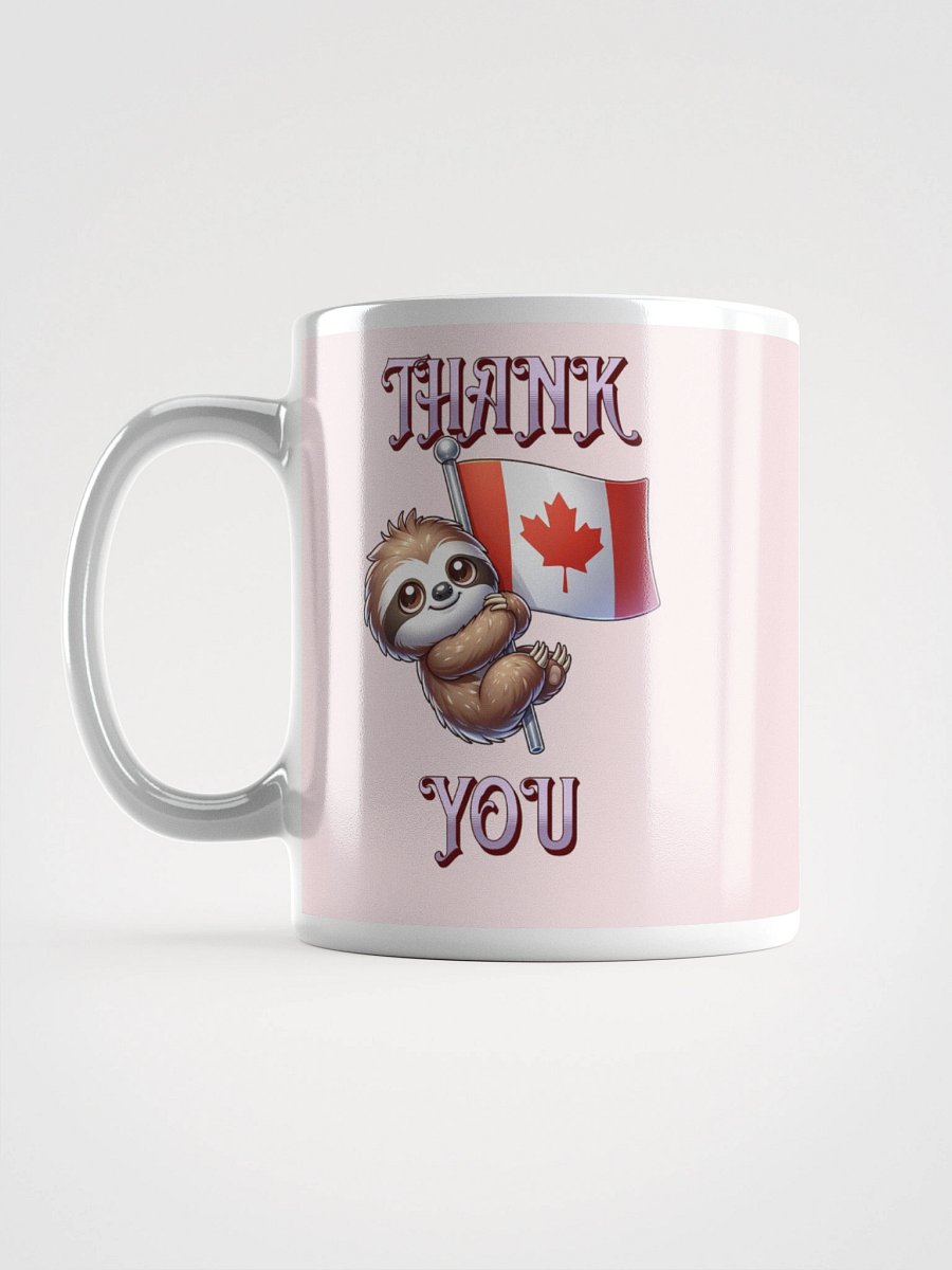 THANK YOU SLOTH CANADA FLAG product image (6)