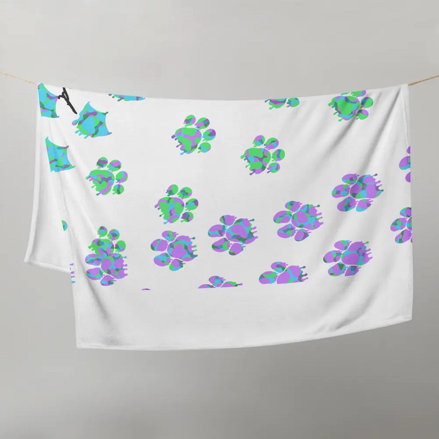 Songbird2313 Pet Prints Throw Blanket product image (21)