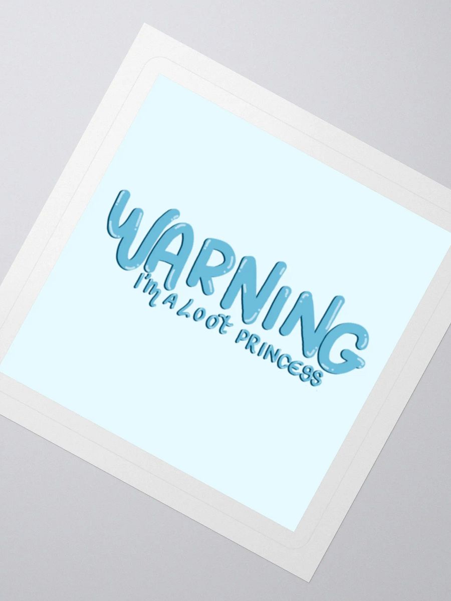 loot QUEENS sticker blue product image (2)