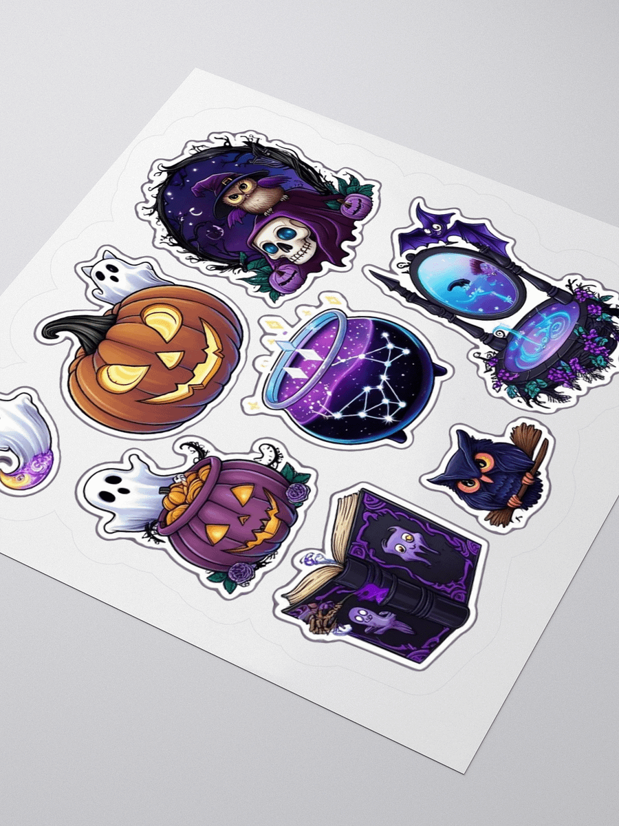 Mystical Halloween Kiss Cut Sticker Collection product image (7)