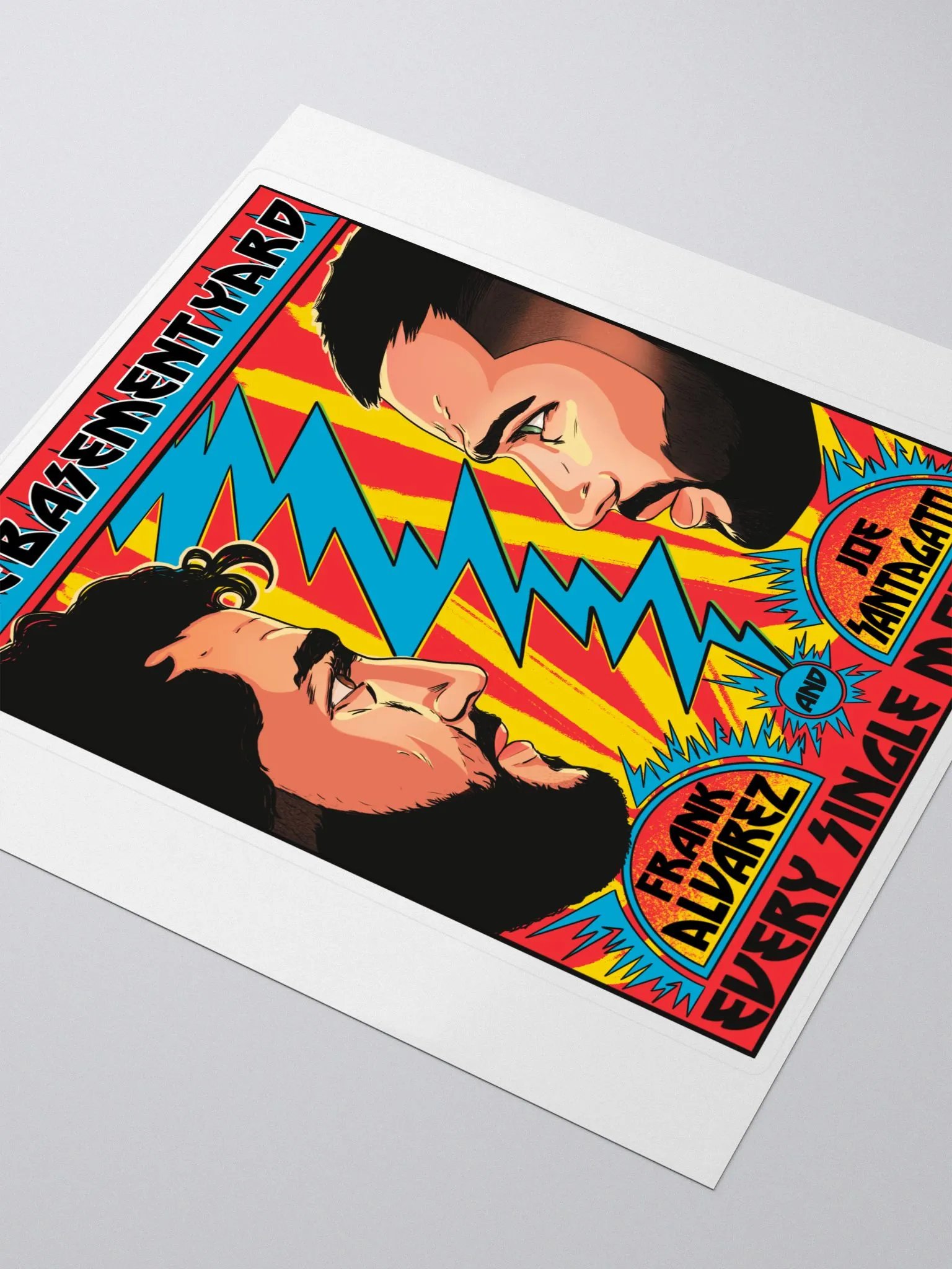 The Basement Yard Face Off Sticker product image (3)