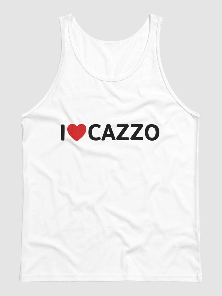 I ♥️ Cazzo tanktop light product image (1)