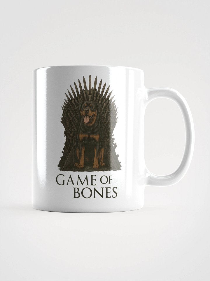 Rottweiler Game Of Bones Heat-Resistant Mug product image (2)