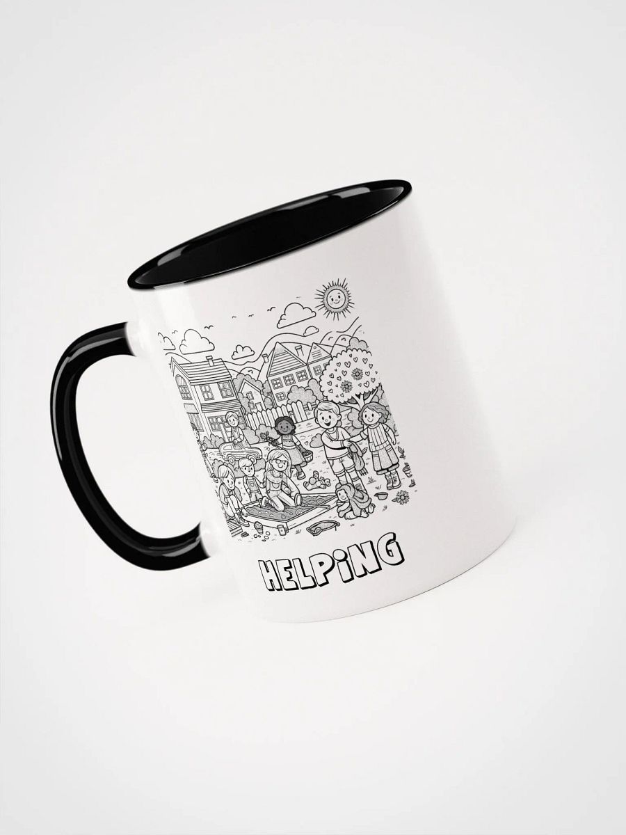 Helping Hands, Healing Hearts Coloring Book Mug product image (3)