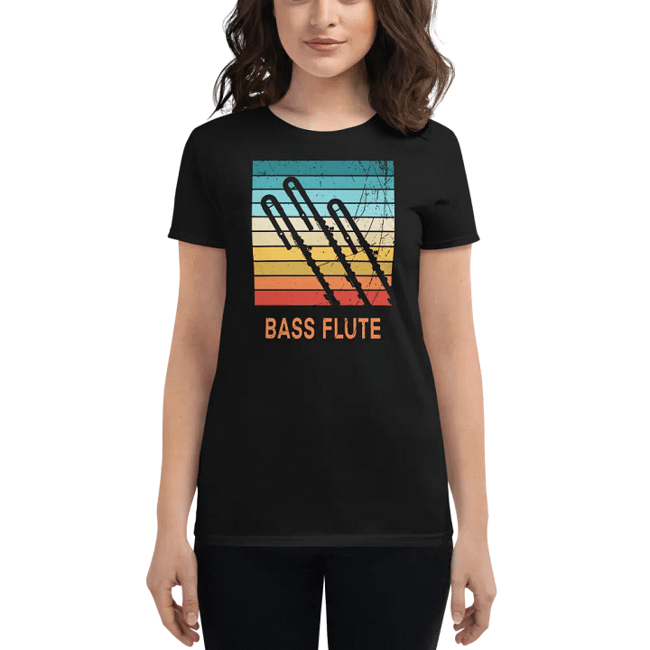 Retro Abstract Flute (Bass) - Gildan Women's Fit product image (2)
