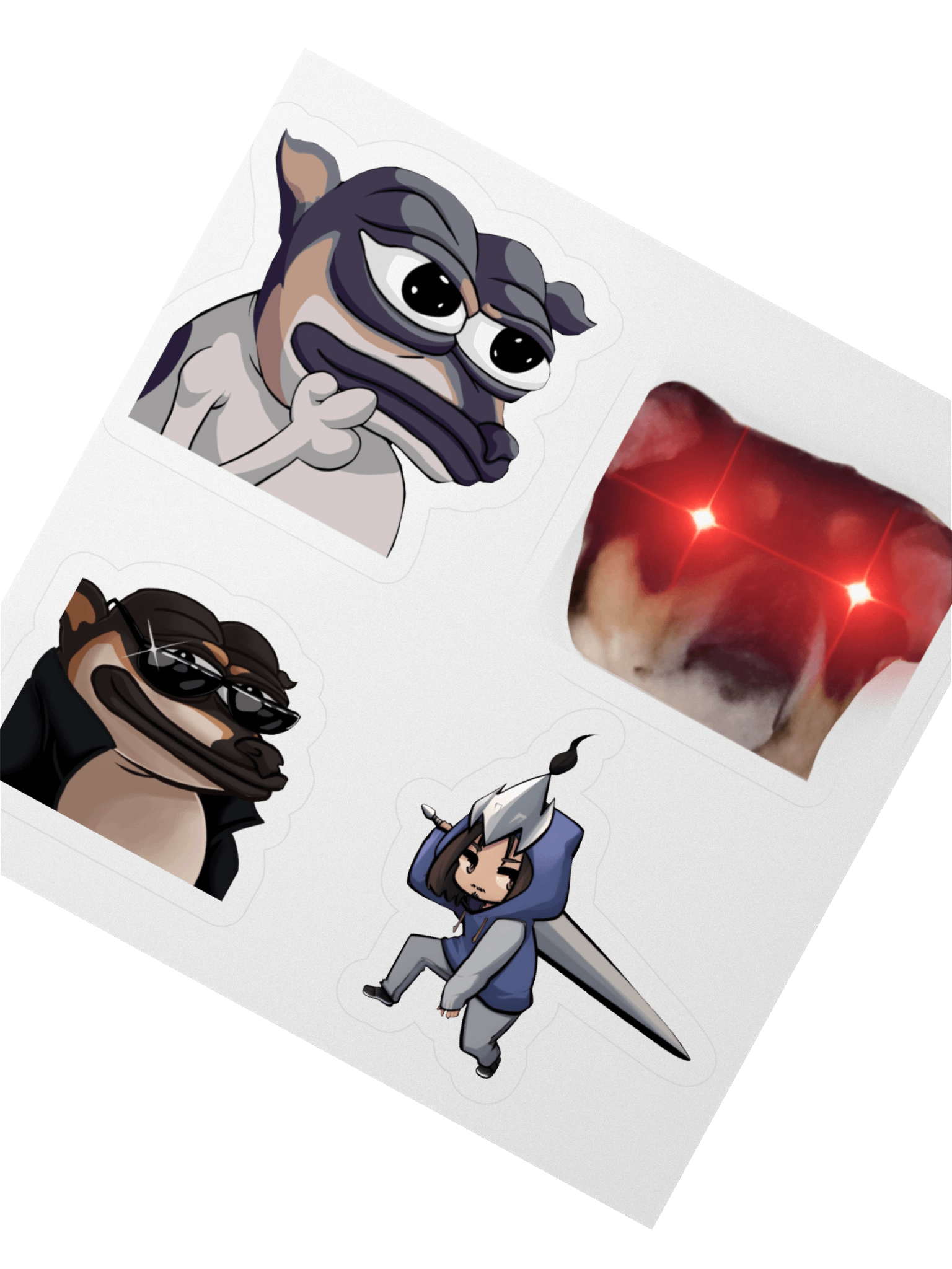 Cookie & Knight Prod Stickers product image (4)