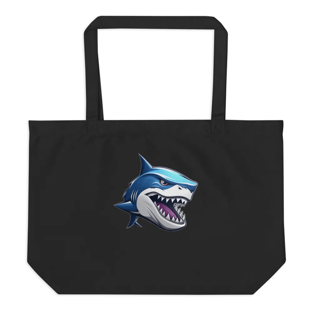 Fierce Shark Head Organic Tote product image (6)