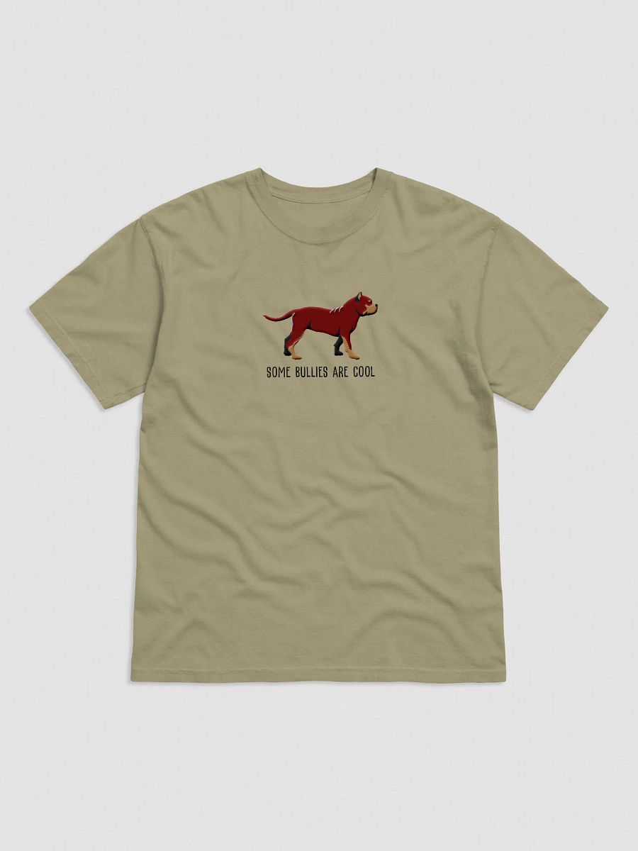 Some Bullies Are Cool T-Shirt(Embroidered) of an American Bully(Red & Tan) product image (9)