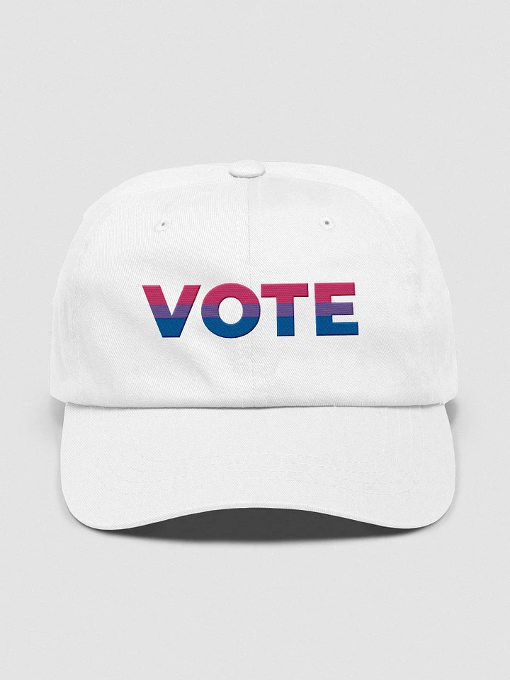 VOTE (Bisexual Pride Flag) - Embroidered Hat product image (1)