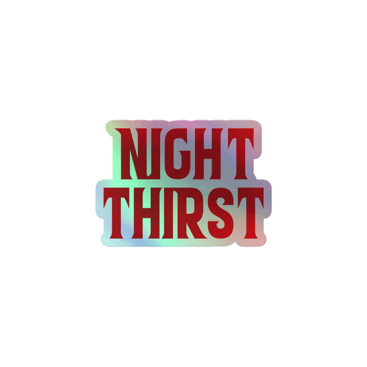 Night Thirst sticker product image (1)