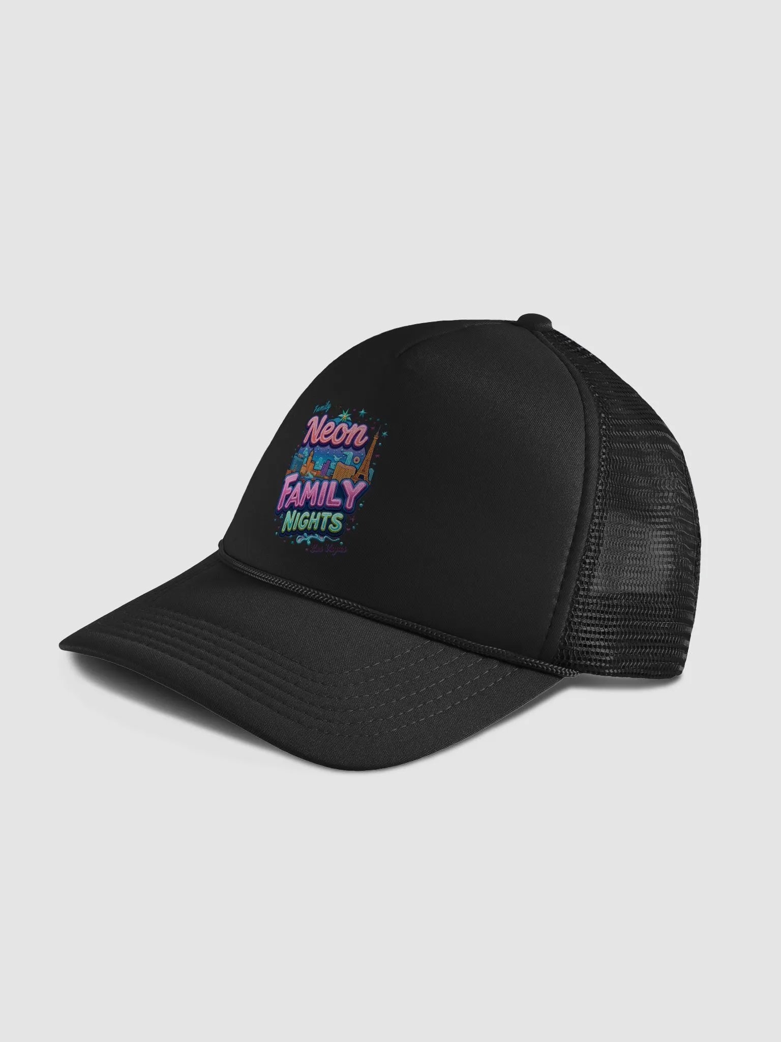 Neon Nights Las Vegas Trucker Hat product image (7)