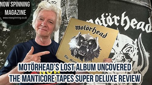 Motörhead The Manticore Tapes.
This new Super Deluxe edition, released by BMG to mark 50 years of the band, includes the long...