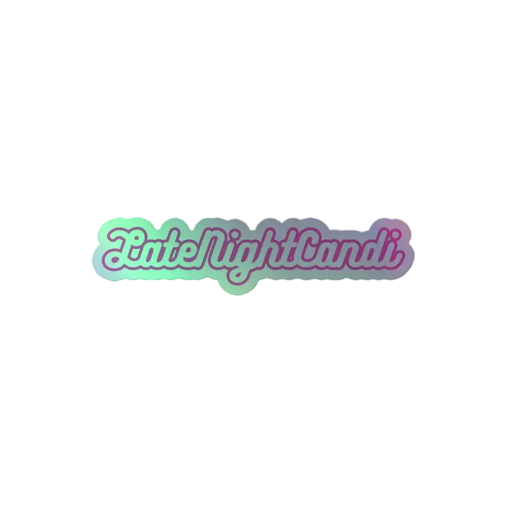 Holo LateNightCandi Sticker product image (2)