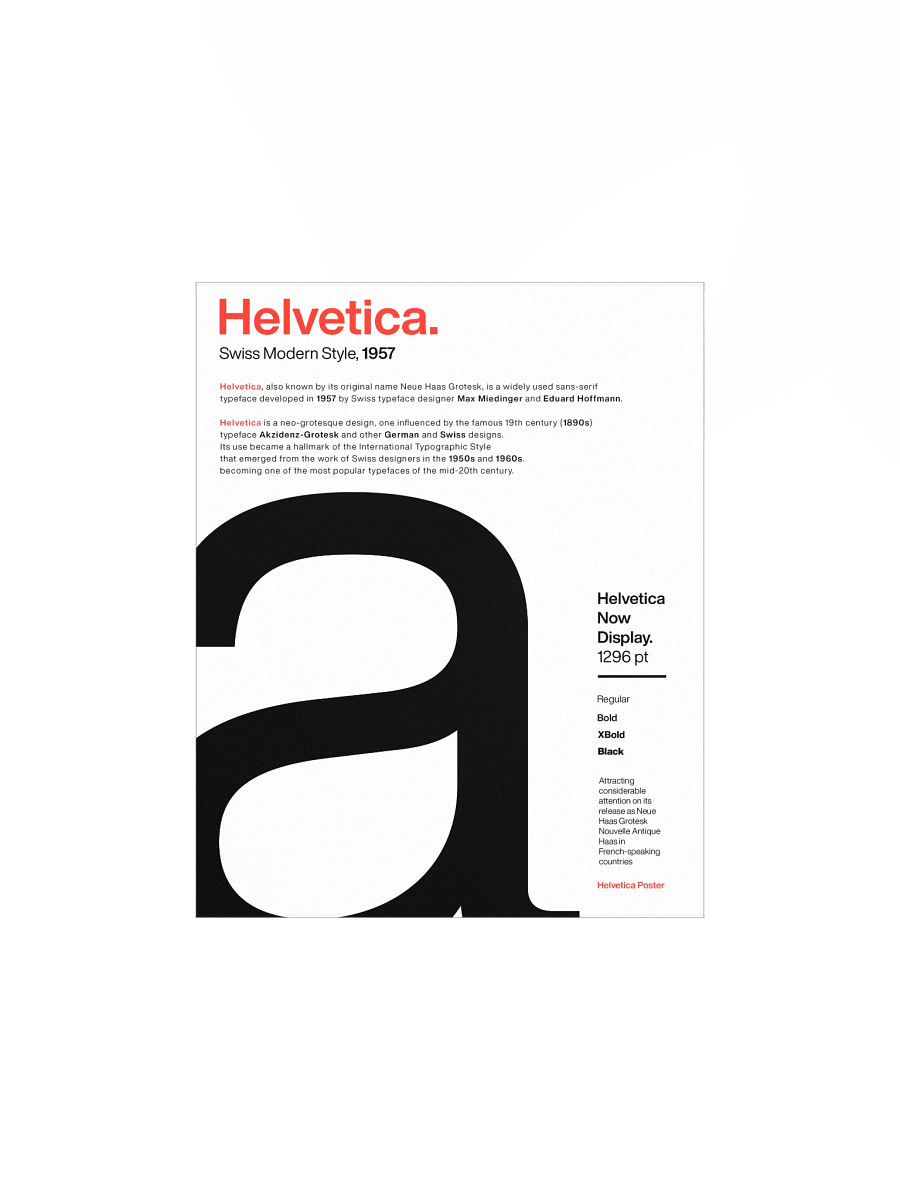 Helvetica A Poster product image (2)