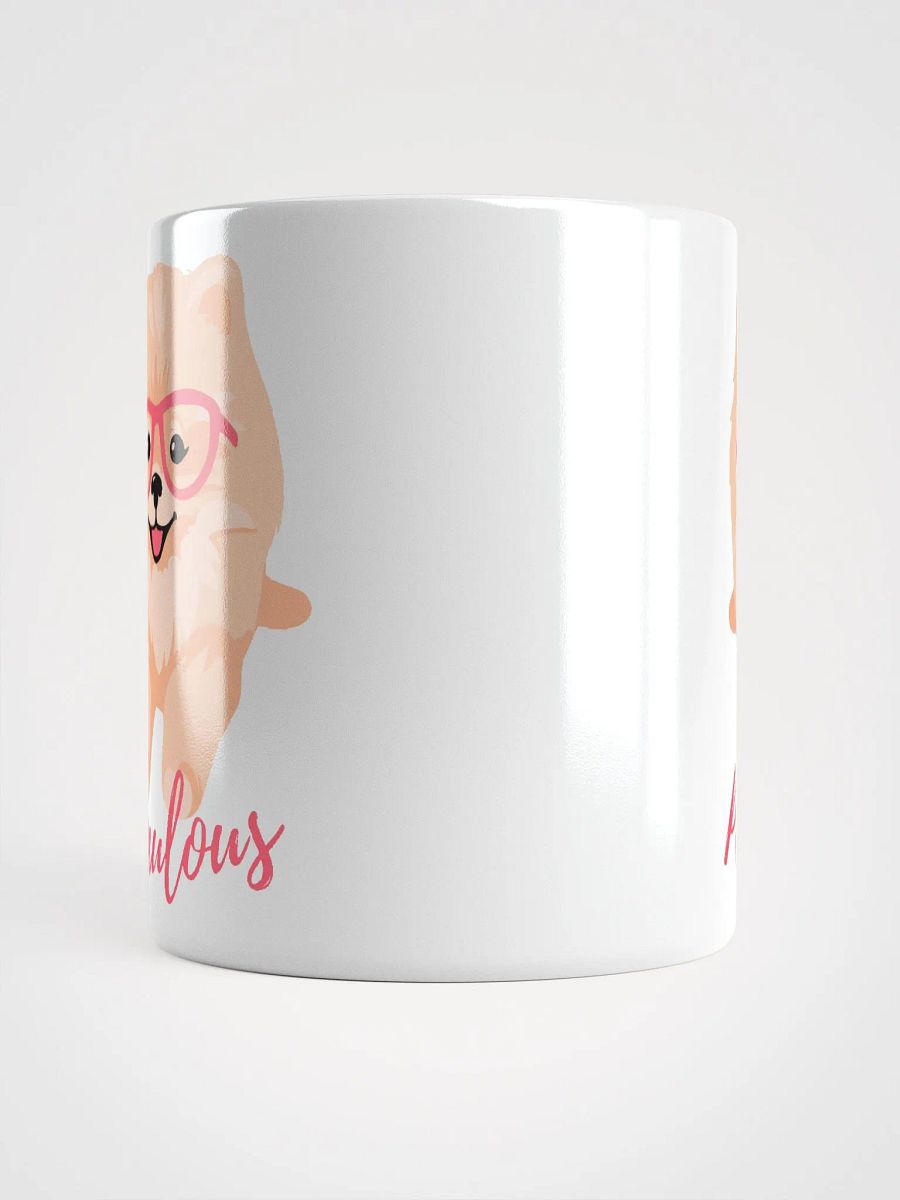 Fabulous Pomeranian White Glossy Mug product image (5)