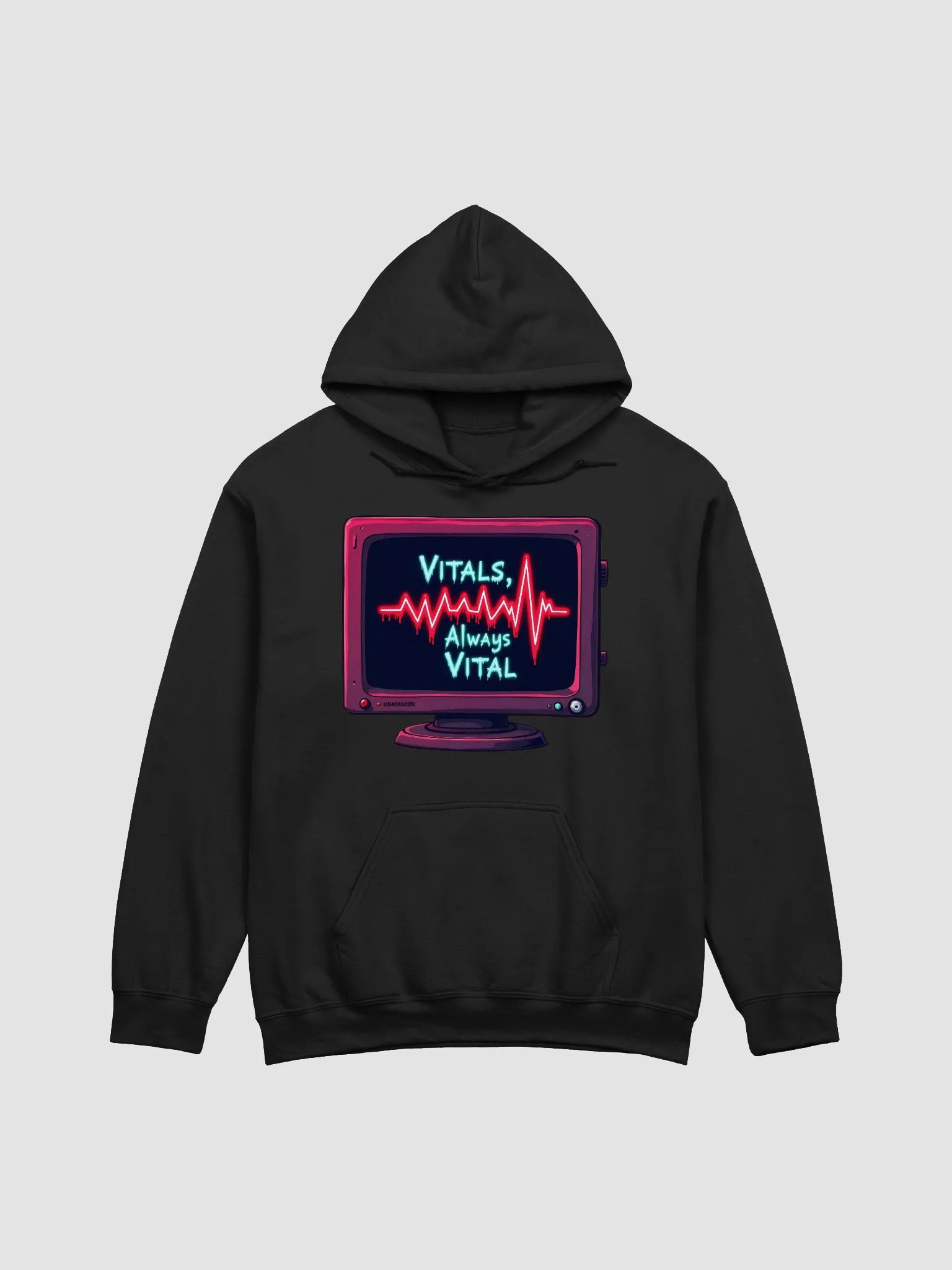 Vital Signs Retro Monitor Hoodie product image (7)