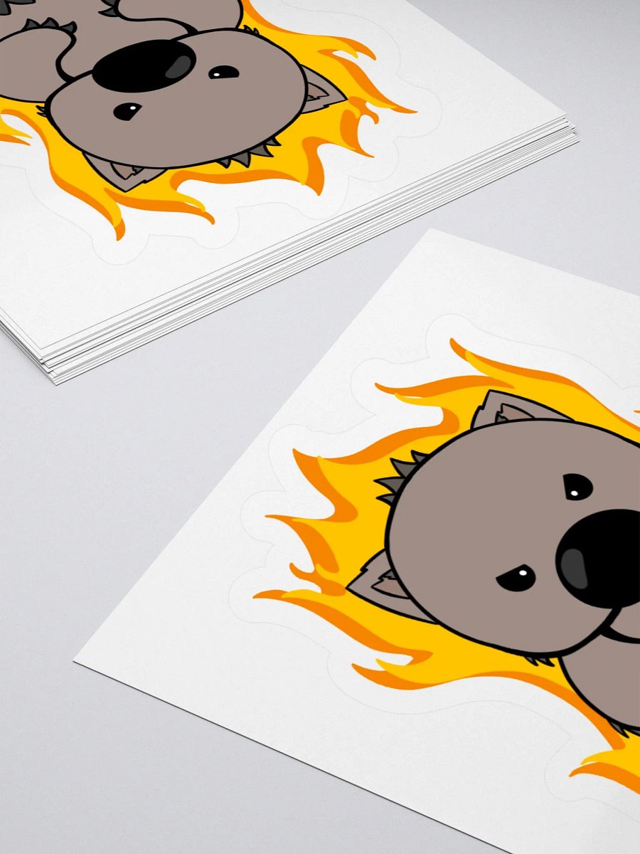 Angry Boi Wombat Sticker product image (4)