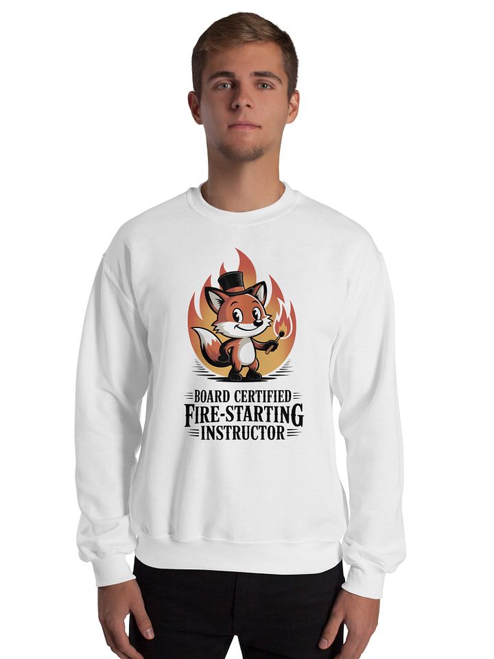 Fire Starting Instructor Human Design Manifestor Sweatshirt product image (2)