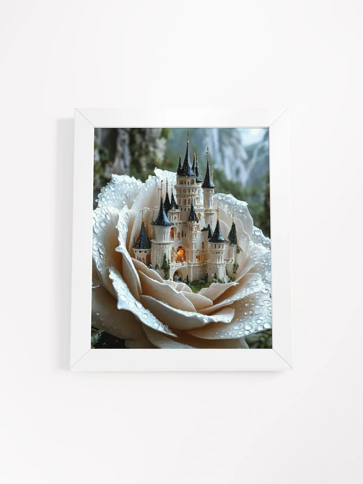 Enchanted Rose Castle Framed Poster product image (1)