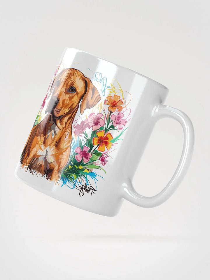 Scribbles Rhodesian Ridgeback 9 , Mug product image (3)