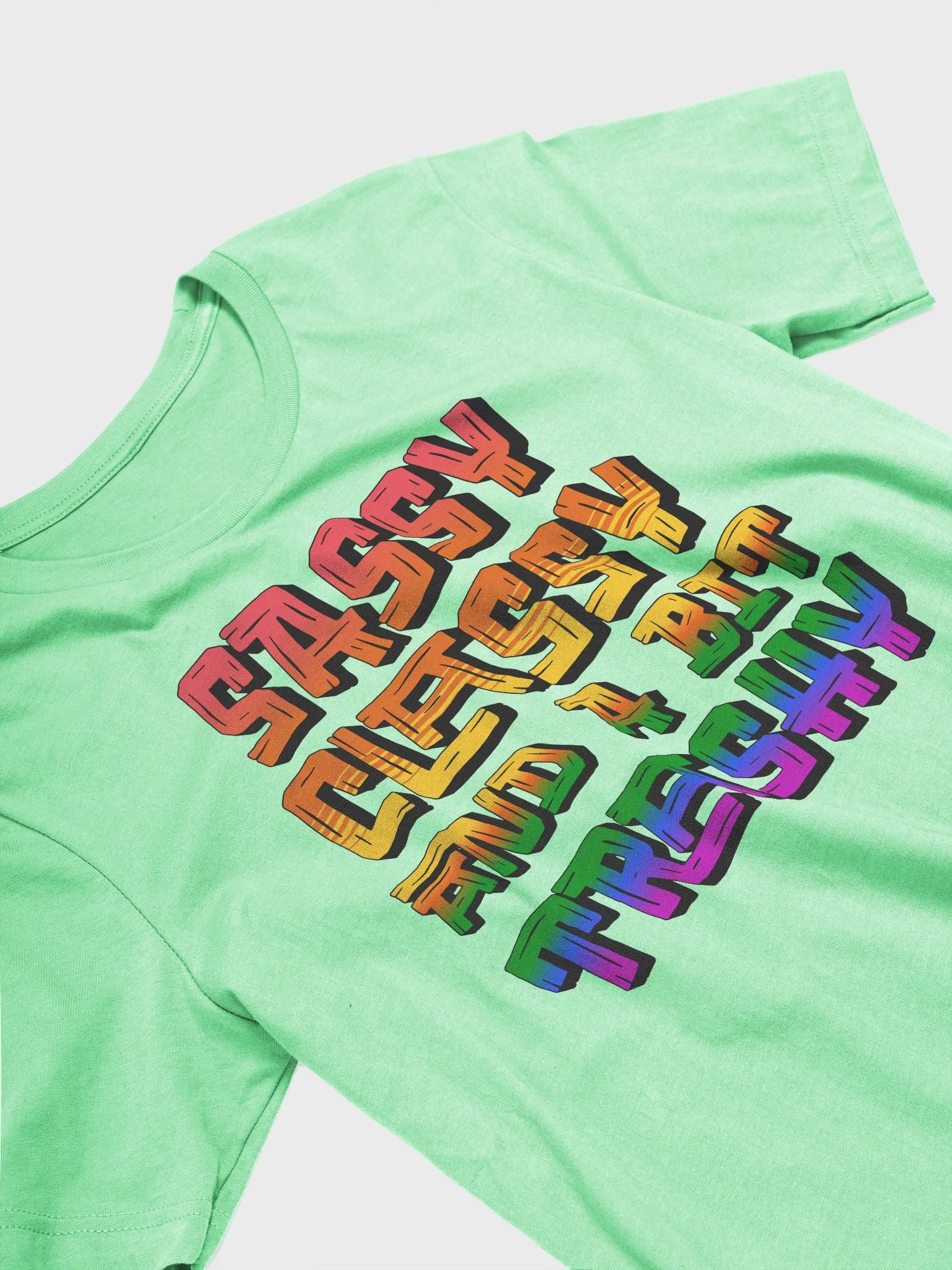 Sassy Classy And A Bit Trashy Gradient Tee product image (2)