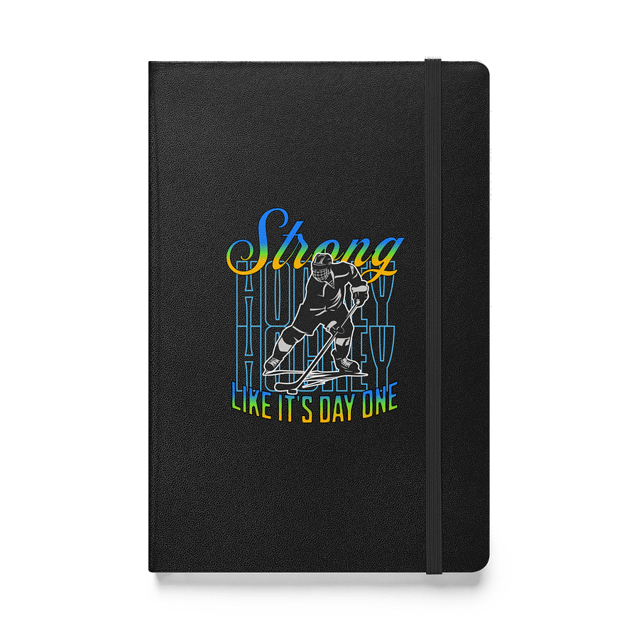 Like Its Day One Hockey Player Hardcover Journal product image (1)