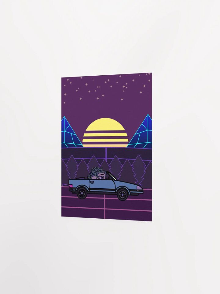 Synth Ride Poster product image (10)