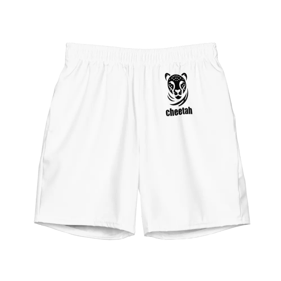 Cheetah Swim Trunks white product image (2)