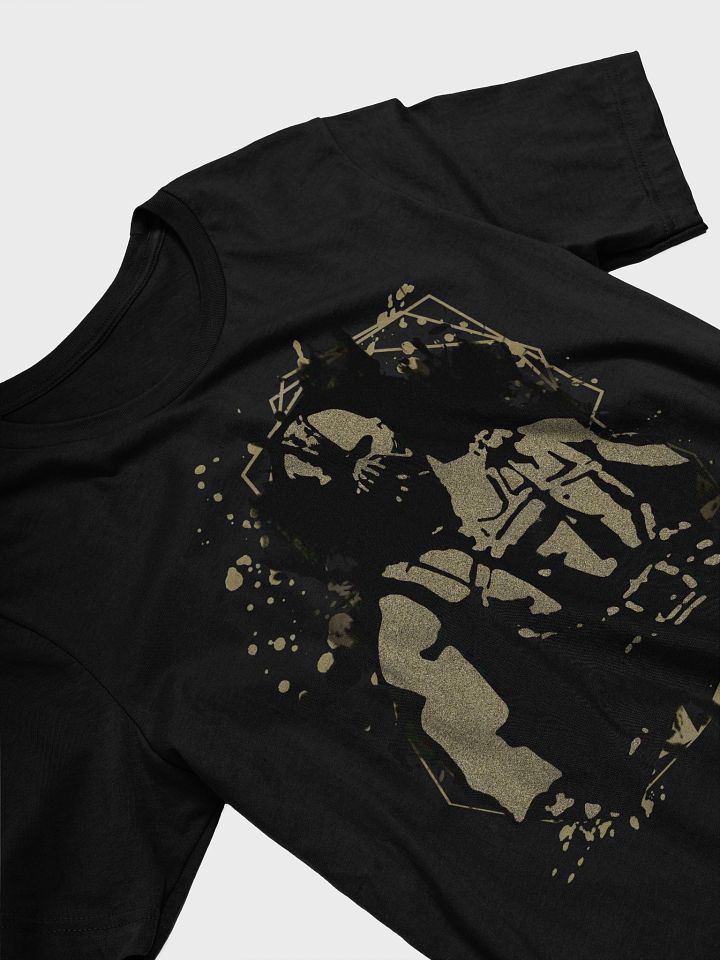 Bane Batman T-Shirt. Black and gold sand art. product image (2)