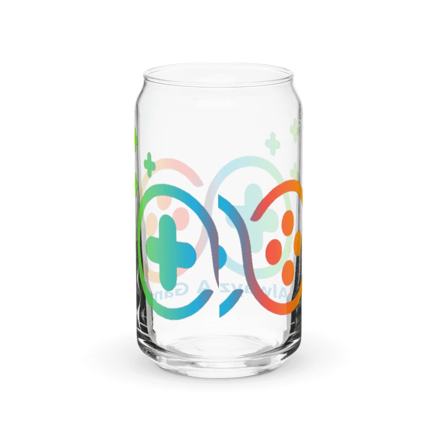 Alwayz A Gamer Glass Mug with lid product image (8)