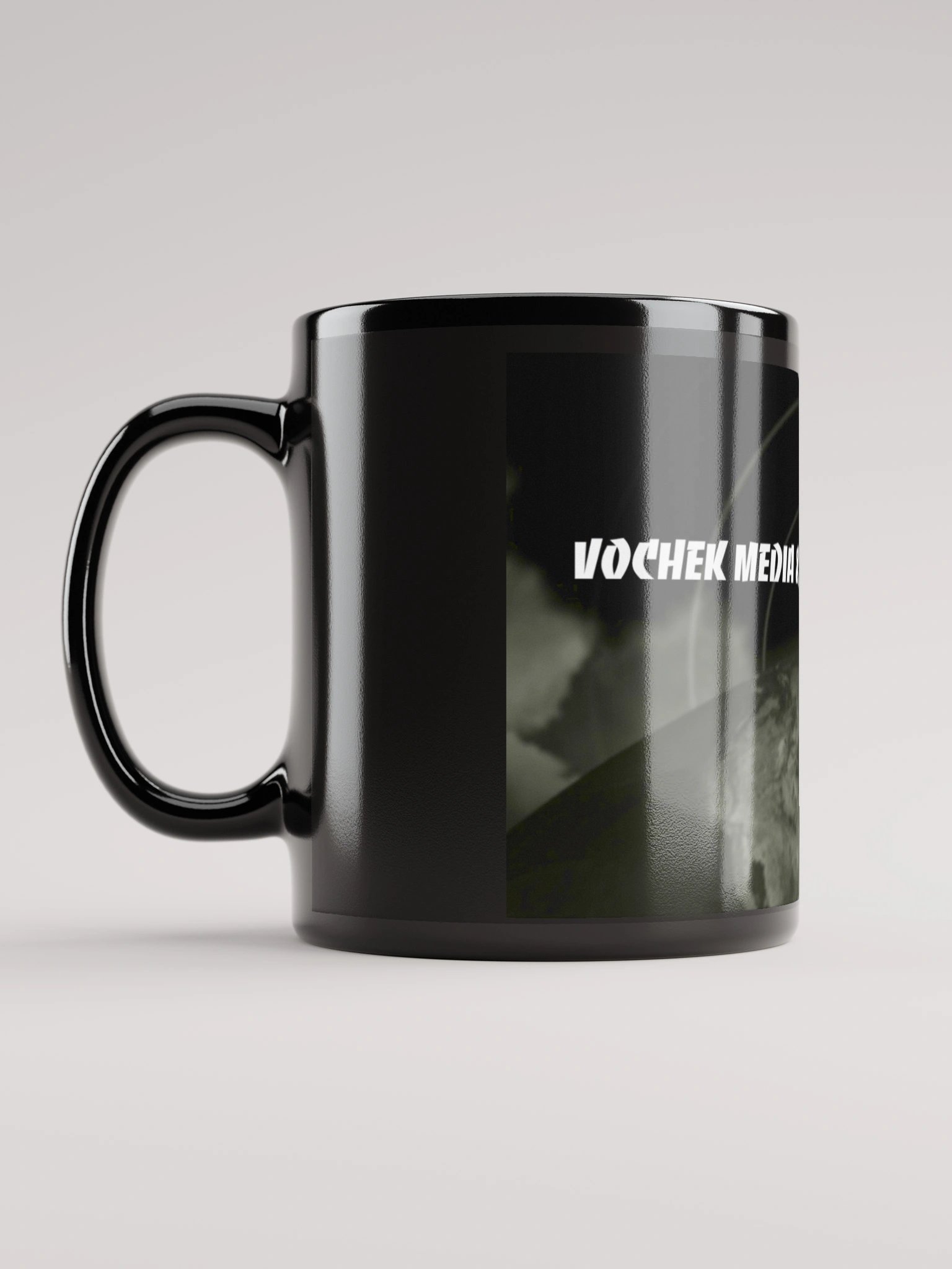 Vochek Entertainment Logo Black and White product image (12)